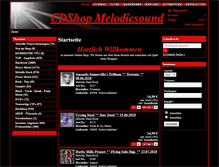 Tablet Screenshot of melodicsound.de